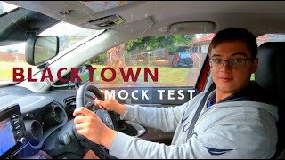 BLACKTOWN MOCK TESTDRIVING TEST AUSTRALIA [upl. by Harak]