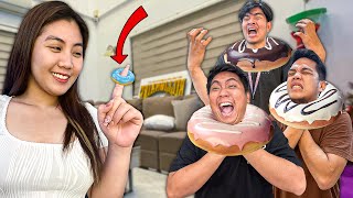 MINI DONUT PRANK sa BG House [upl. by Takara]