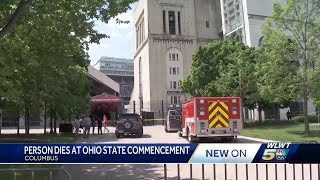 University 1 dead after falling from stands at Ohio State commencement ceremony [upl. by Strepphon]