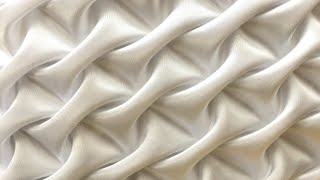 How to sew bones pattern  Canadian smocking [upl. by Floss798]