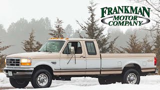 1996 Ford F250 Diesel Frankman Motor Company  Walk Around amp Driving [upl. by Adolphe314]