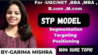 STP Model in Marketing Management  Segmentation Targeting Positioning  BBA MBA Bcom Mcom [upl. by Vinna]