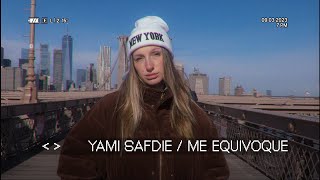 Yami Safdie  Me Equivoqué Video Oficial [upl. by Ilahtan]