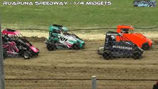 QUARTER MIDGETS RUAPUNA SPEEDWAY [upl. by Fina]