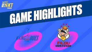 Kangoeroes Basket Mechelen vs Filou Oostende  Game Highlights [upl. by Ilohcin]