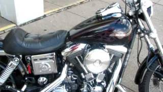 1993 Harley Dyna Low Rider EVO motor Vance amp Hines Exhaust For sale [upl. by Aihsitan174]