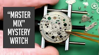 Master Mix Mystery Vintage Watch Restoration [upl. by Birch421]