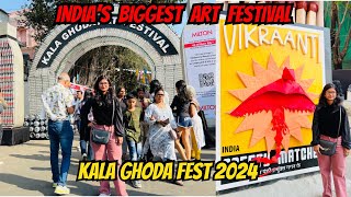 Kala Ghoda Fort  Biggest Street Art Festival of India  Kala Ghoda Now In Mumbai [upl. by Ewald390]