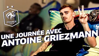 Une journée avec Antoine Griezmann à Clairefontaine Equipe de France Euro 2016 I FFF 2016 [upl. by Rossi563]