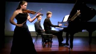 CONCERTOS FINEP Philippa Jarvis violino e Marcelo Thys piano 12 06 12 [upl. by Kilgore192]