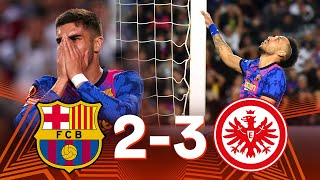 Barcelona vs Eintracht Frankurt 23 Europa League QuarterFinal 2nd Leg  MATCH REVIEW [upl. by Callan231]