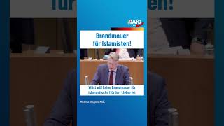 Brandmauer für Islamisten afd ltnrw [upl. by Cruce427]