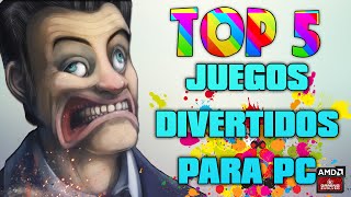 TOP 5 JUEGOS MULTIPLAYER MAS DIVERTIDOS DE STEAM [upl. by Felicie]