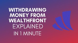 How To Withdraw Money From Wealthfront 2024 [upl. by Sert930]