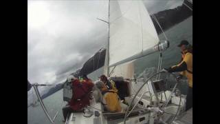 White Sails Race William H Seward Yacht Club Alaska [upl. by Attennot]