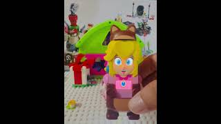 How to build Lego Mario in Tanooki suit easy tutorial for you 182 shorts viralvideo funny [upl. by Kinnon]