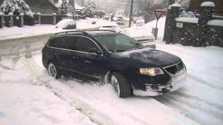 Passat 20tdi 4motion on snow [upl. by Aryt]