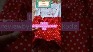 Rekomendasi Dress Anak 05 thn racunshopee reviewbysalsadira [upl. by Eolanda]