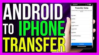 How to Transfer Contacts From Android to iPhone 2024 METHOD [upl. by Guyer]