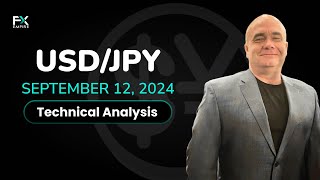 Dollar Stabilizes Against The Yen USDJPY Forecast amp Technical Analysis Chris Lewis September 12 [upl. by Lambert604]