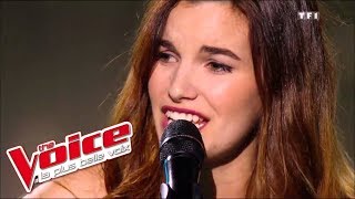 Julien Clerc – Faismoi une place  Gabriella Laberge  The Voice France 2016  Épreuve ultime [upl. by Newell]