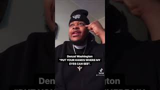 Comedian C King impersonates Denzel Washington denzelwashington funny viral movie laugh [upl. by Sanborne]