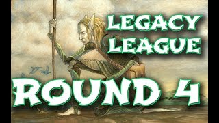 Legacy League with Elves 5  Round 4 vs BR Reanimator [upl. by Valerio]