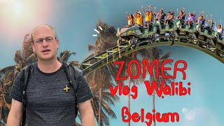 Een zonnige dag in Walibi Belgium zomervlog [upl. by Elleoj]