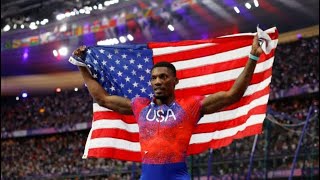 Paris 2024 Olympic Games Men’s 100m Fred Kerley Secured Bronze Medal [upl. by Maice]