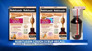 A recall is in effect for certain Robitussin Honey Cough Syrup products [upl. by Drugi108]