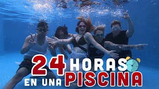 PASAMOS 24 HORAS EN LA PISCINA 😱 💦 Kimberly Loaiza [upl. by Lleroj247]