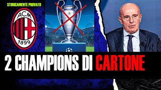 PROVATO 100 2 CHAMPIONS DI CARTONE RACCONTO STORICO AC MILAN [upl. by Hy]