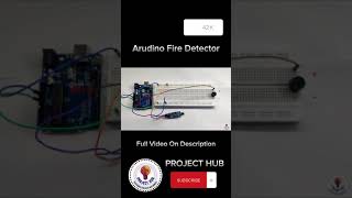 Arduino Flame detector sensor  Arduino Fire alarm system  Arduino code provided [upl. by Bette]