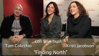 Tom Colicchio Lori Silverbush amp Kristi Jacobson quotFinding Northquot at the Celebscom Studio Sundance [upl. by Oniliuqnart]