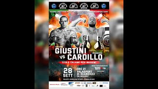 TITOLO ITALIANO MASSIMI  GIANMARCO CARDILLO VS EDUARDO GIUSTINI [upl. by Akalam]