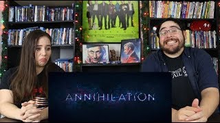 Annihilation  Official Trailer Reaction  Review [upl. by Pirri]