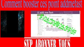 Comment booster ces points addmefast [upl. by Keifer]