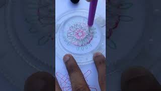 interesting spiro graph design spirograph asmr relaxing shorts ytshorts youtubeshorts [upl. by Nosilla]