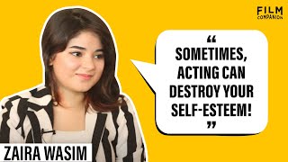 Zaira Wasim is the best actor but… Anupama Chopra  Film Companion Interview [upl. by Hgielsel]