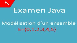 Un examen final Java POO La modélisation dun ensemble de nombres partie 1 [upl. by Hsepid]