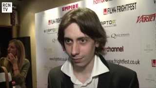 Rasmus Hardiker Interview Cockneys vs Zombies World Premiere FrightFest 2012 [upl. by Desta310]