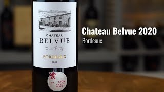 Chateau Belvue 2020 Cuvee Prestige Bordeaux [upl. by Gavette]