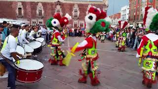 Danza de matlachines Toltecas casta de guerreros Romería 2017 [upl. by Gipson669]