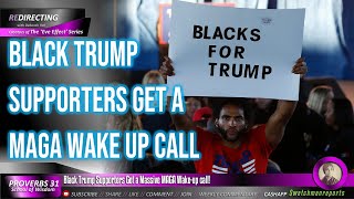 Black Trump Supporters Get a Massive MAGA Wakeup call [upl. by Anawyt]