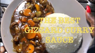 GIZZARD CURRY SAUCE RECIPE [upl. by Burgess820]