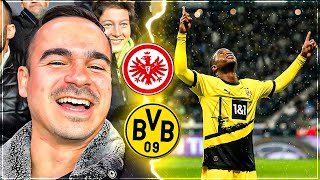 TORFESTIVAL IN FFM  😱🔥 FRANKFURT vs BVB Stadionvlog [upl. by Faydra614]