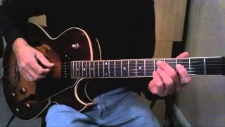 Beginning Bossa Nova Guitar Lesson Basic Bossa Ideas Jazz Guitar [upl. by Eilama]