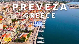 Preveza Greece A Walking Tour In 4K [upl. by Eecyal]