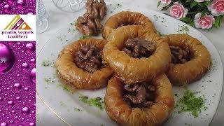 kolay Baklava Tarifi Bülbül Yuvası Tarifi Pratik Yemek Tarifleri [upl. by Locklin]