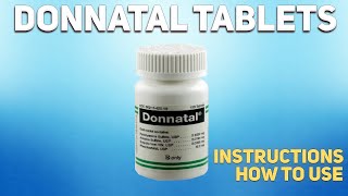 Donnatal tablets how to use Uses Dosage Side Effects Contraindications [upl. by Anileva54]